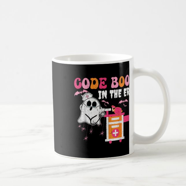 Mug Halloween Er Costume Code Boo Dans L'Équipage Des  (Droite)