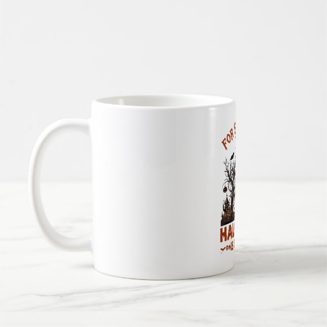 Mug Halloween est tous les jours Sorcière Silhouette P (Gauche)