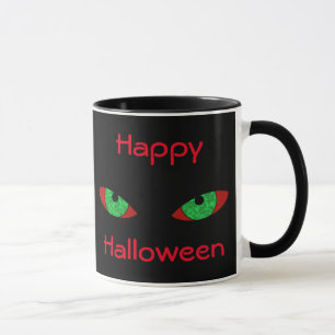 Mug Halloween Evil Eyes