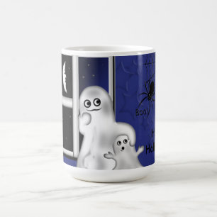Mug Halloween/Fantôme et Lune