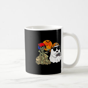 Mug Halloween Ghost Boys Kids Gaming Effrayant Skeleto