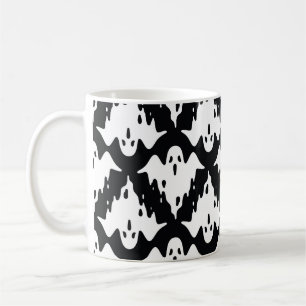 Mug Halloween Ghost Éffrayant Motif sans couture