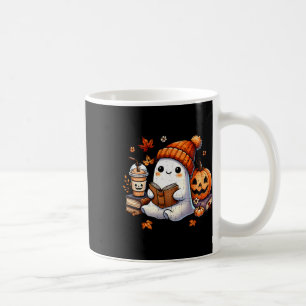 Mug Halloween Ghost Lecture Livre Lote Ghost Cof