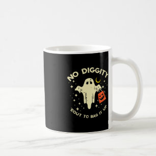 Mug Halloween Ghost No Diggity Costume Garçons Filles