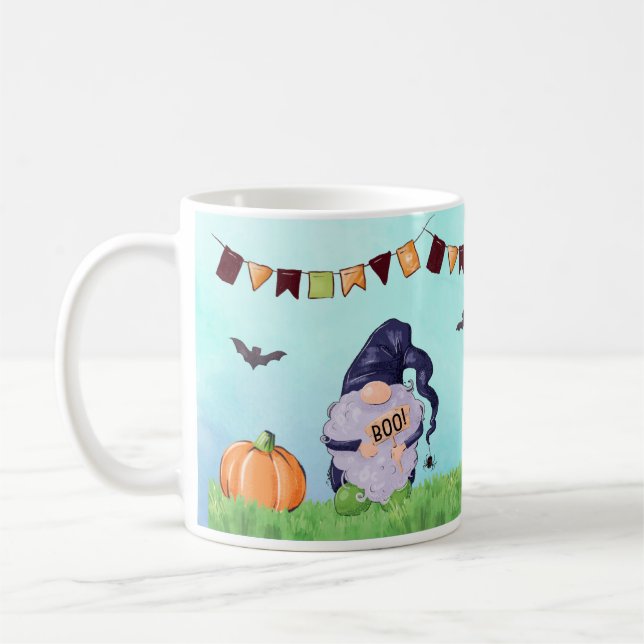 Mug Halloween Gnome Fantaisiste (Gauche)