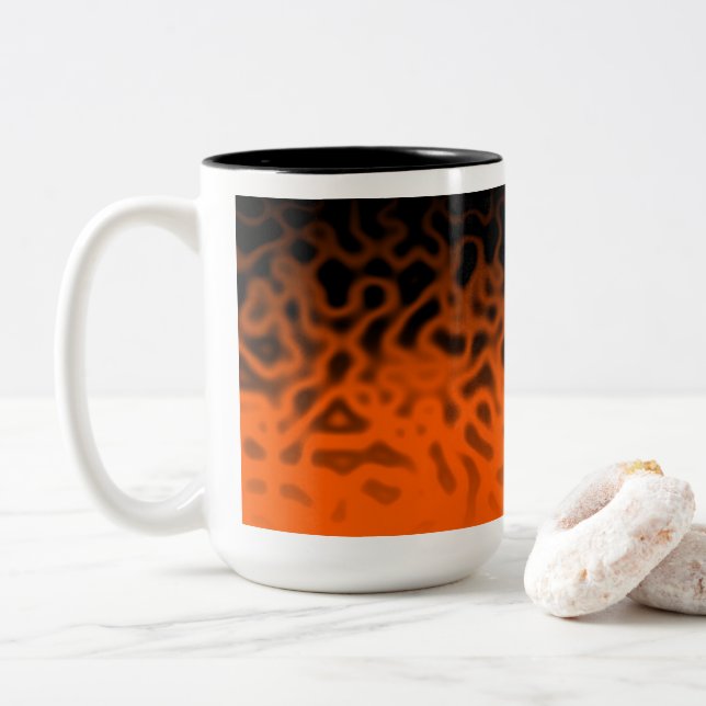 Mug Halloween Goth Slime (Avec donut)