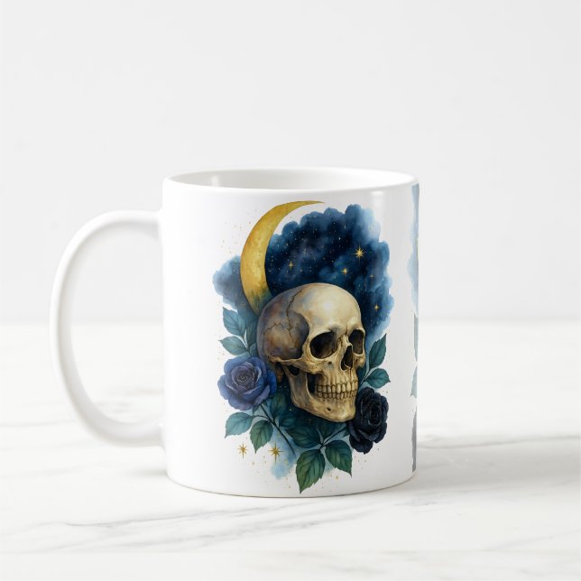 Mug Halloween Gothique Gothique Halloween Déplaisant (Gauche)