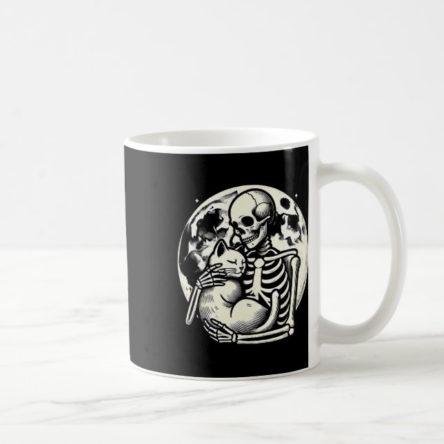 Mug Halloween Gothique Kitty Halloween Halloween Chat  (Droite)