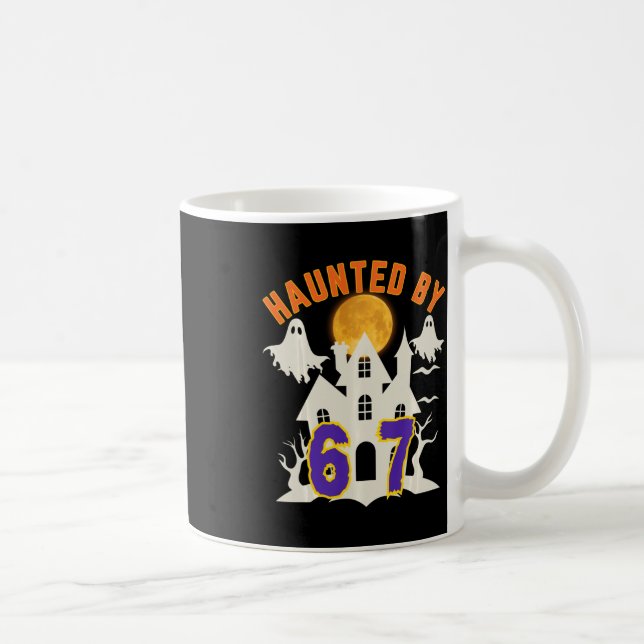 Mug Halloween Haunted Ghost 67 Six Seven Meme  (Droite)