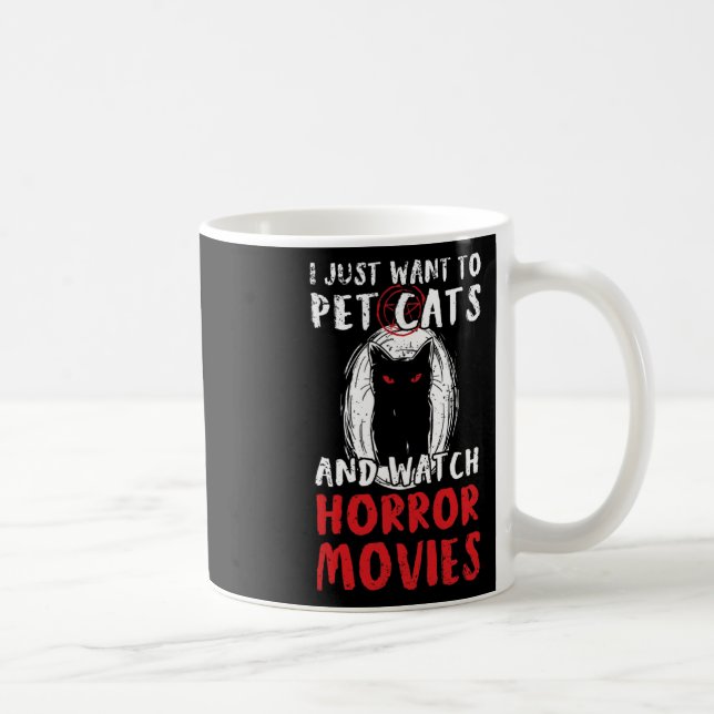 Mug Halloween Horror Movie Design Pour Un Ventilateur  (Droite)