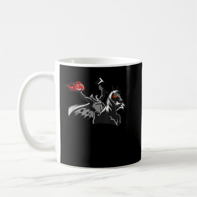 Mug Halloween Horseman Citrouille Reaper (Gauche)