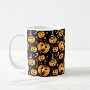 Mug Halloween Jack-o-Lantern et Motif de bonbons