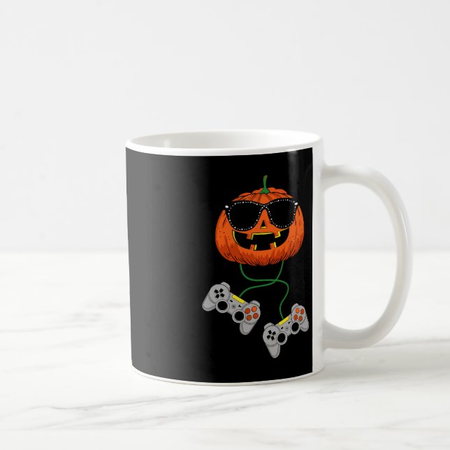 Mug Halloween Jack-o'-lantern Gamer Boys Enfants Homme (Droite)