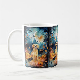 Mug Halloween Lappund finnois avec citrouilles épouvan