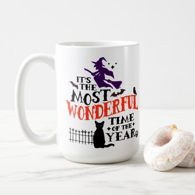 Mug Halloween Le Moment Le Plus Merveilleux De L'Année (Avec donut)
