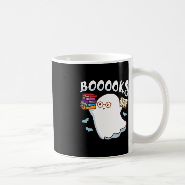 Mug Halloween Livres Librairie Anglais Professeur Lect (Droite)