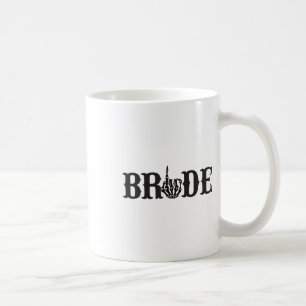 Mug Halloween mariée mariée Groom Skeleton Corresponda