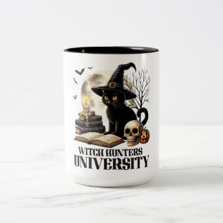 Mug Halloween mignon avec chat noir