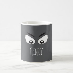 Mug Halloween Mignon Simple Fantôme Yeux Fantaisistes