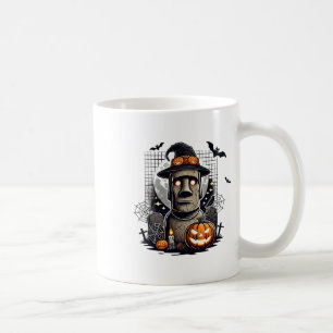 Mug Halloween Moai Statue Culture ancienne