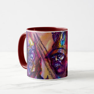 Mug HALLOWEEN MONSTERS / ORK WAR Horror Rave