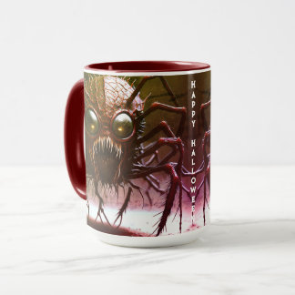 Mug Halloween Monstre Rouge