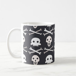 Mug Halloween Motif coloré crâne