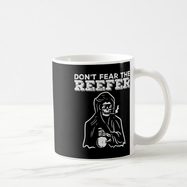 Mug Halloween Ne Craindre Reefer Grim Reaper Drôle Cos (Droite)