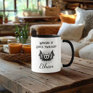 Mug Halloween néon personnalisé - Design classique de