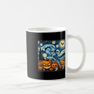 Mug Halloween Night Blue Jay