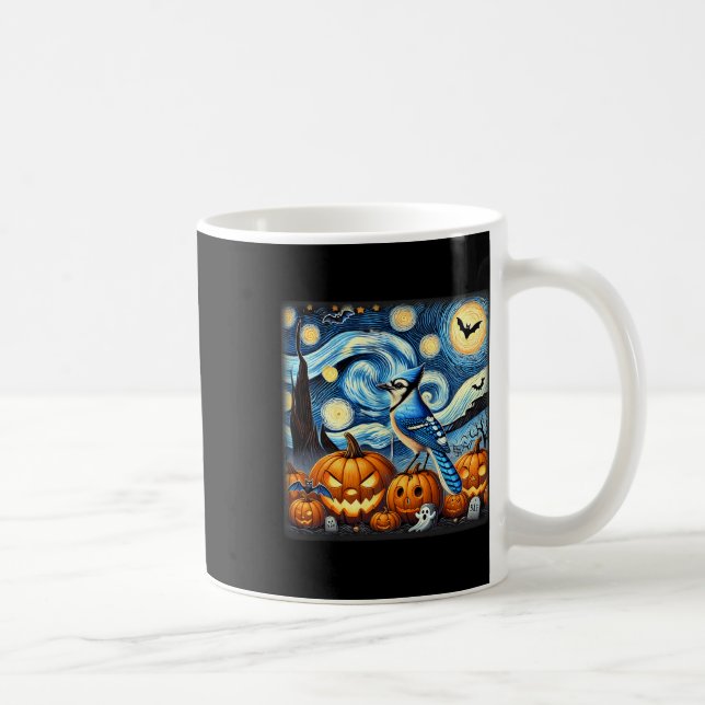 Mug Halloween Night Blue Jay (Droite)