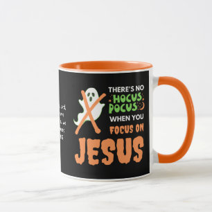 Mug Halloween NO HOCUS POCUS Christian