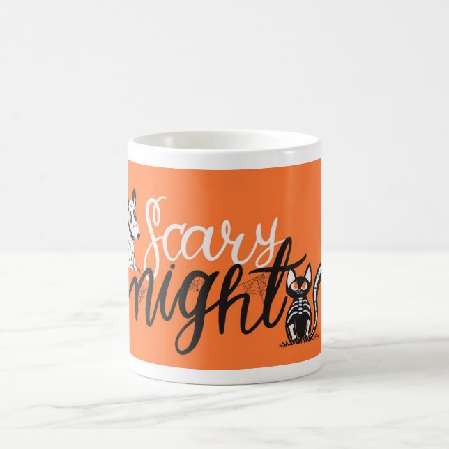 Mug Halloween Nuits effrayantes - Cadeau de demois (Centre)
