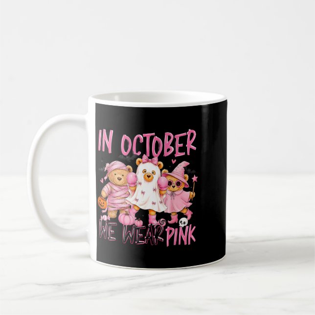 Mug Halloween ours en peluche (Gauche)
