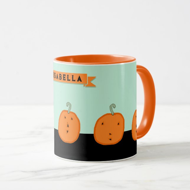 Mug Halloween personnalisé (Devant droit)