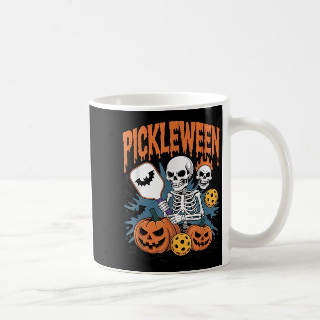 Mug Halloween Pickleball Hommes Femmes (Droite)