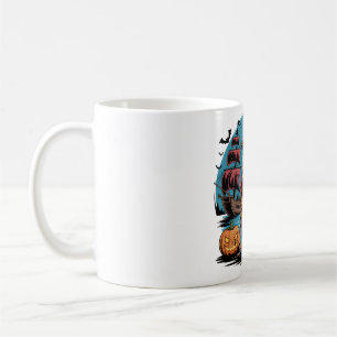 Mug Halloween Pirate Porté Dragon Art