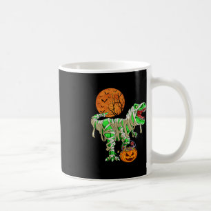 Mug Halloween pour garçons Dinosaur T-rex Mummy Pumpk
