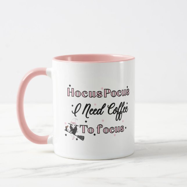 Mug Halloween rose Hocus Pocus Musique (Gauche)