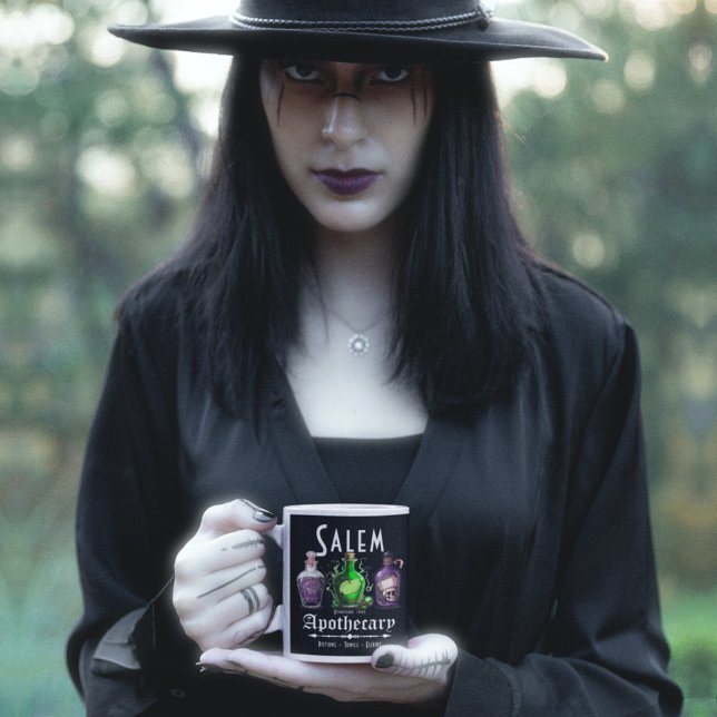 Mug Halloween Salem Potions appothécaires Toniques Eli (Créateur téléchargé)