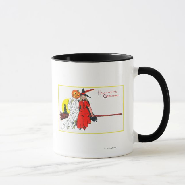 Mug Halloween Salutations Witch (Droite)