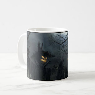 Mug Halloween Scarecrow Éffrayante effroi Hantée Octob