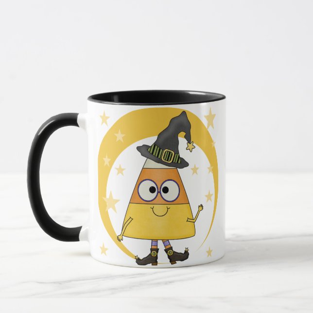 Mug Halloween sorcière de maïs de bonbons (Gauche)