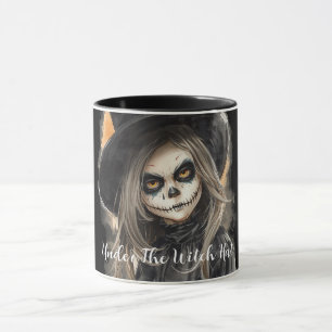 Mug Halloween, Sous le Chapeau de Sorcière, Fantomatiq