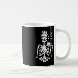Mug Halloween Squelette Café Drôle Costume Maman Femme
