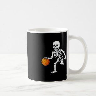 Mug Halloween Squelette Dribbling Basketball Garçons F