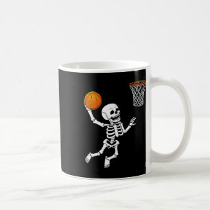 Mug Halloween Squelette Dunking Un Sketll Garçons Fill
