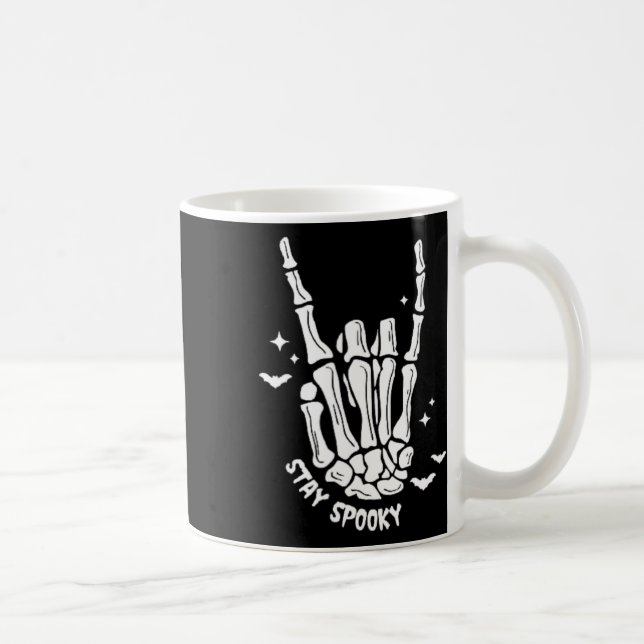 Mug Halloween squelette éffrayant (Droite)