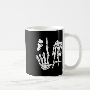 Mug Halloween Squelette Main Comma La Ponctuation Kama
