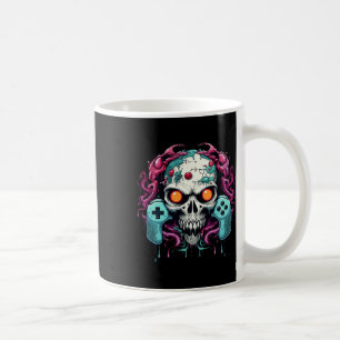 Mug Halloween Squelette Zombie Contrôleurs de jeu mama